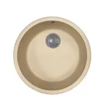 Кухонная мойка Florentina Вега Зеро (D490) Бежевый