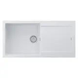 Кухонная мойка Paulmark Extensio 99 (990*500) Белый матовый WH