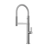 Смеситель Omoikiri Osaka BN-WH (4994305) Нержавеющая сталь/Белый