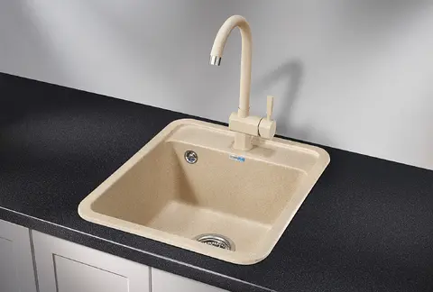 Кухонная мойка Granula Standart ST-4202 (420*500) Бежевый