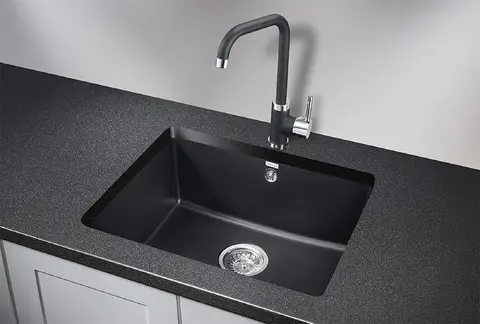 Кухонная мойка Granula GR-5551 (555*460) Шварц